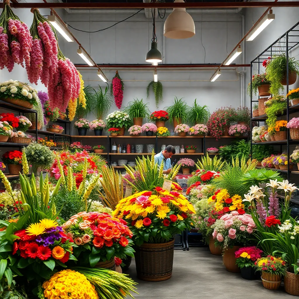 Floristería Fotografía Flor De Verano